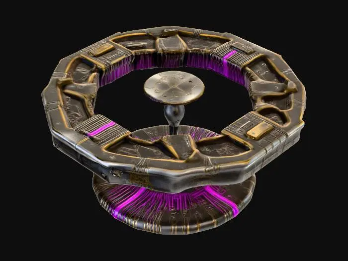 3D model for destroyed car