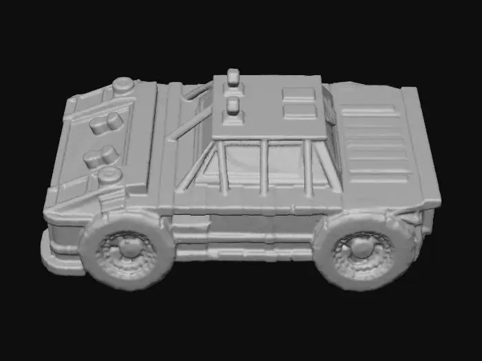 3D model for Armored Racer