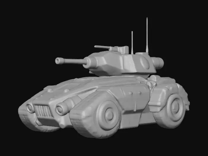 3D model for x_military_vehicle-i