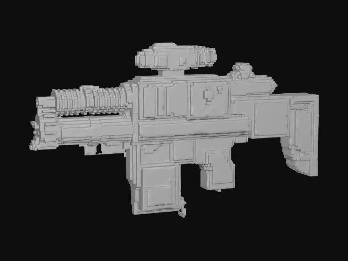 3D model for Colorful Techno Blaster
