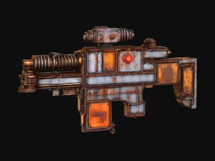 3D model for Colorful Techno Blaster