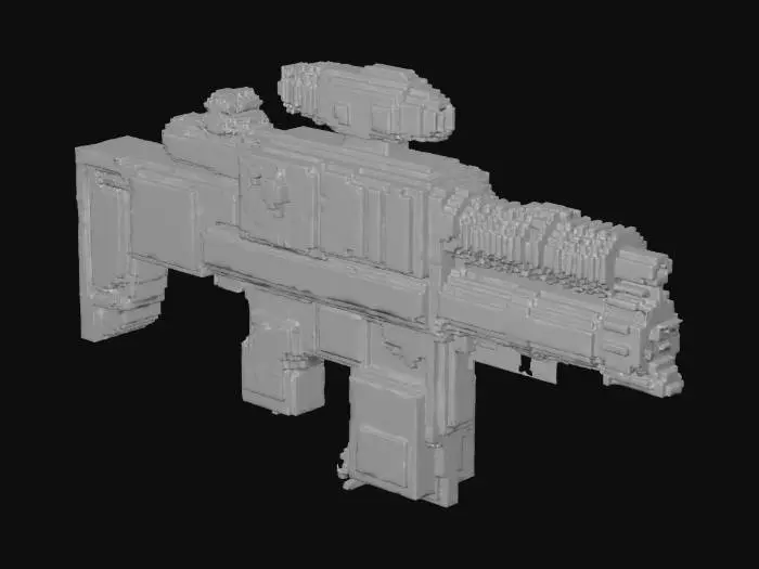 3D model for Colorful Techno Blaster