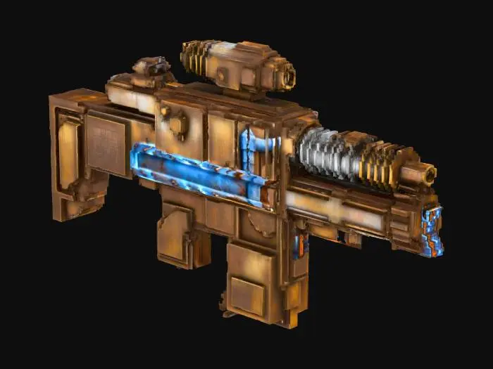 3D model for Colorful Techno Blaster