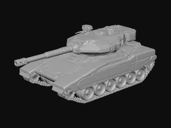 3D model for Futuristic Battle Tank