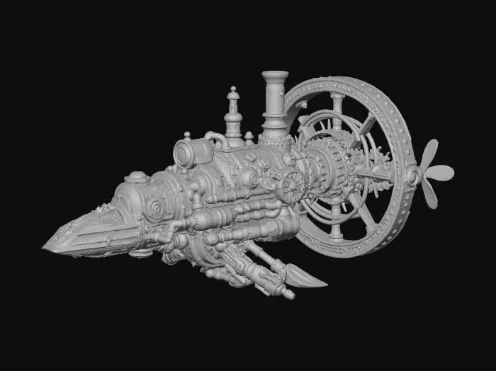 3D model for Steampunk Voyager