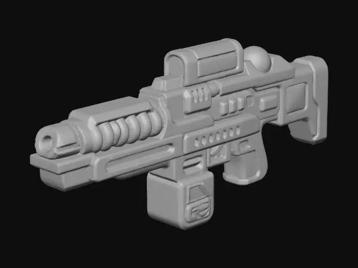 3D model for Neon Blaster X-C0rE
