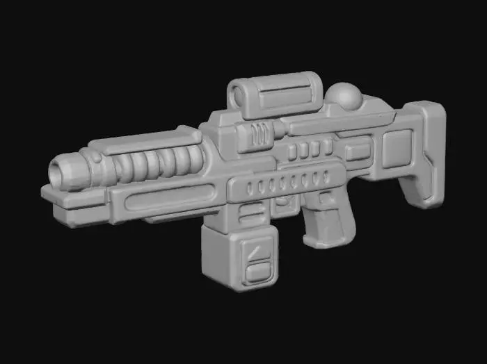 3D model for Neon Blaster X-C0rE