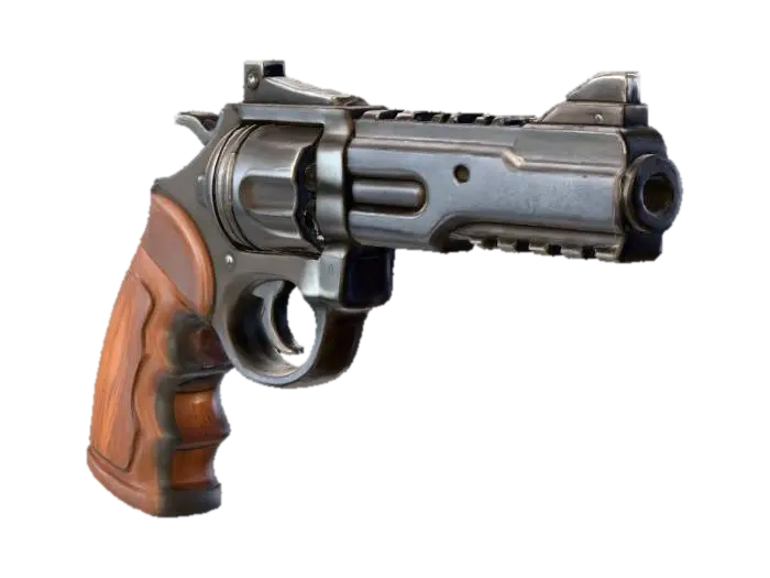 Green Revolver-X - Guns 3D model, vytvořený pomocí AI