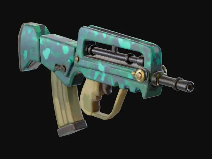 3D model for Cyberpunk-Famas-X-Rifle