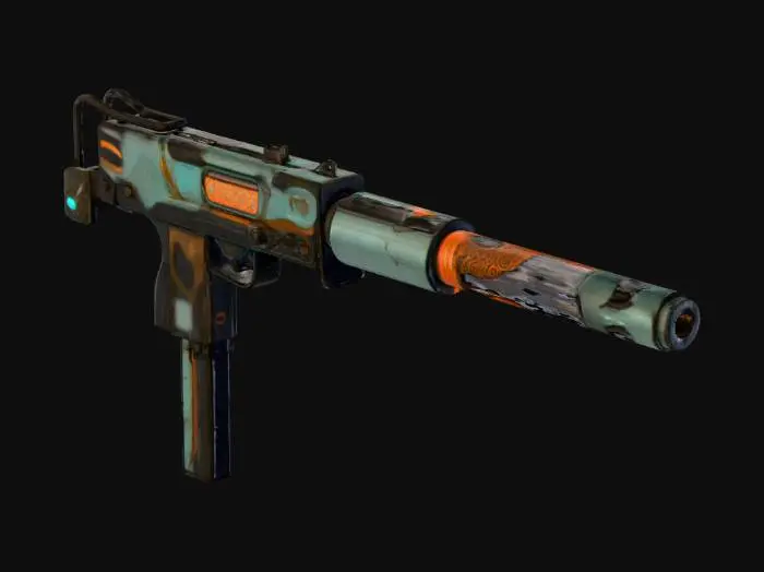 3D model for Silenced Uzi Vector