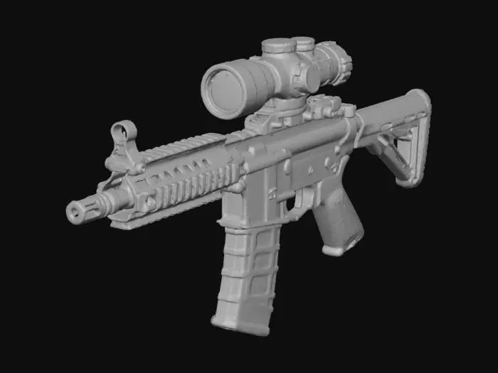 3D model for Tactical Precision -X-Rifle