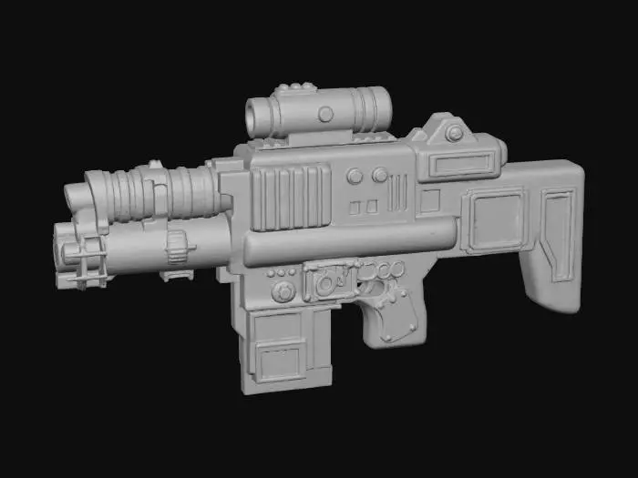 3D model for Colorful Techno Blaster