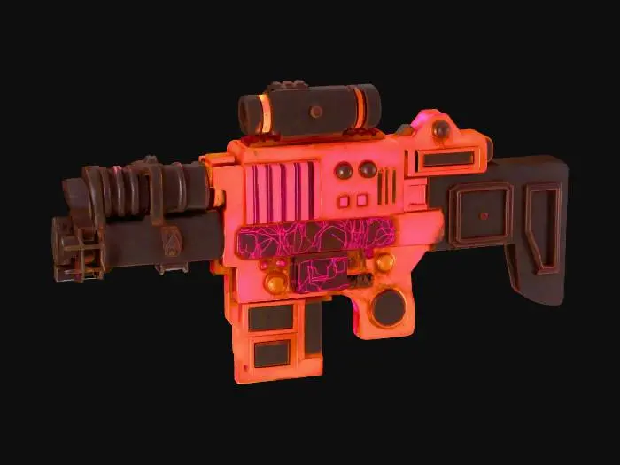 3D model for Colorful Techno Blaster