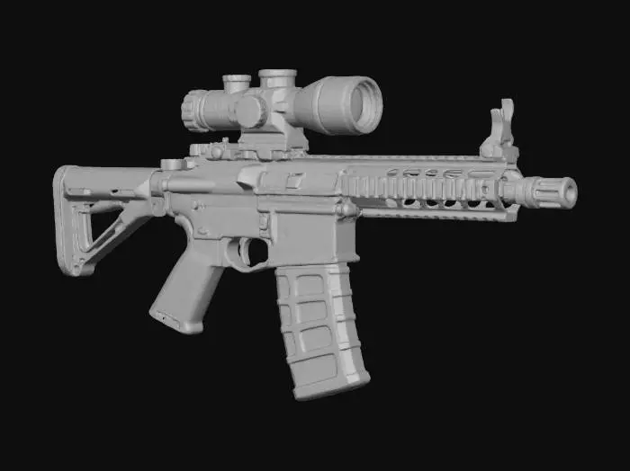 3D model for Tactical Precision -X-Rifle