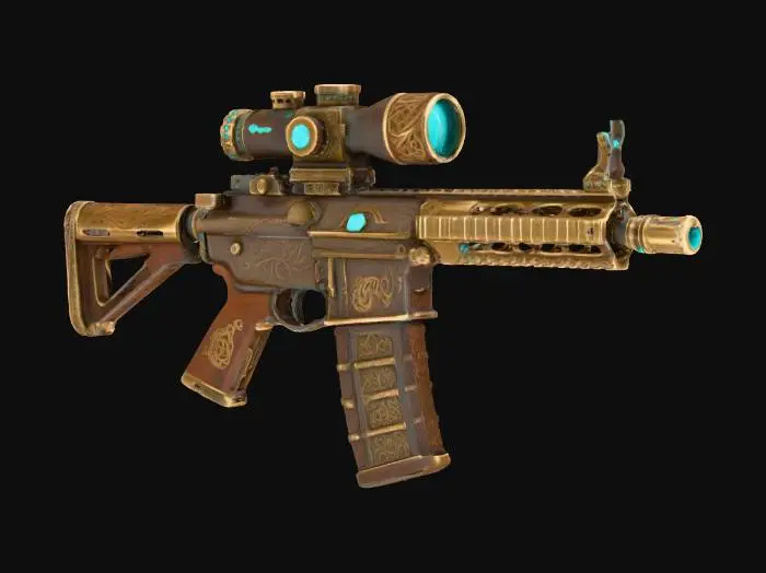 3D model for Tactical Precision -X-Rifle