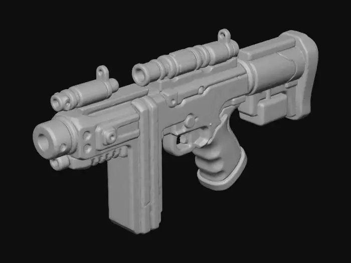 3D model for Blaster_DESTRUCTUS_X