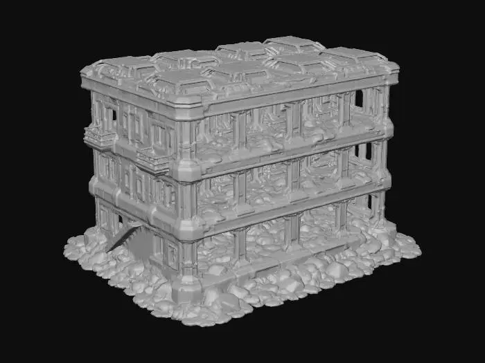 3D model for Futuristic Outpost