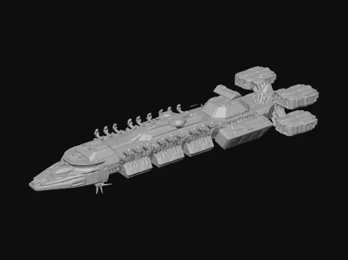 3D model for Starship -X- Odyssey
