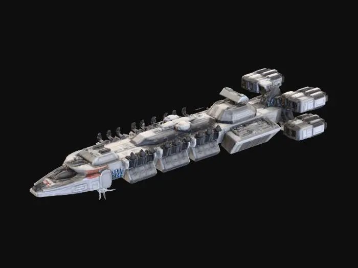 3D model for Starship -X- Odyssey