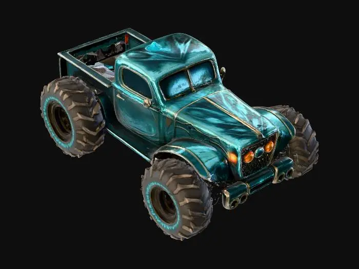 3D model for Monster MachineX