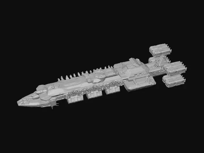 3D model for Starship -X- Odyssey