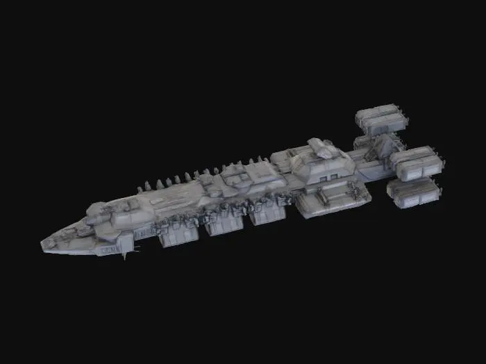 3D model for Starship -X- Odyssey