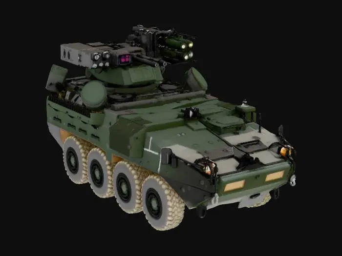 3D model for Armored Sentinel X