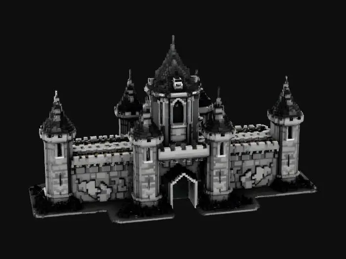 3D model for Castle Keep