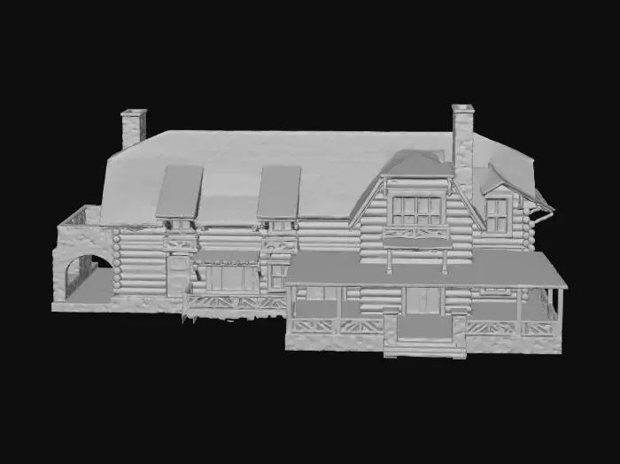 3D model for The Rustic Lodge