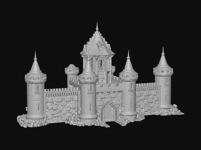 3D model for Castle Keep