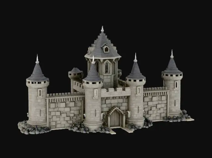 3D model for Castle Keep