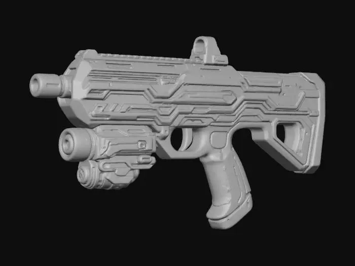 3D model for X-Sc0rn_Killer-Rifle