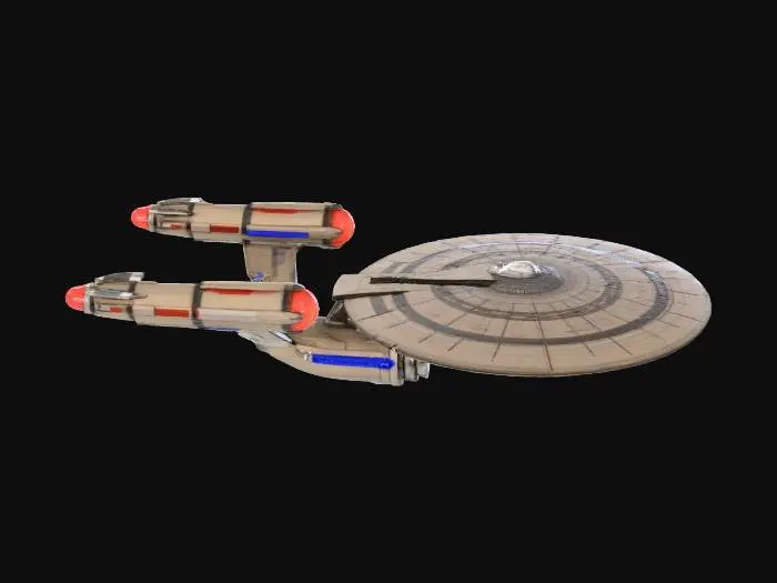 3D model for Starship -X-