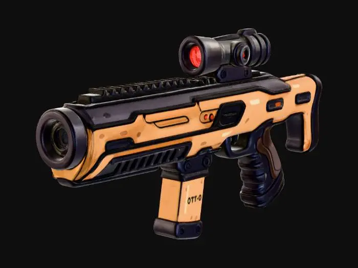 3D model for Blaster X-42