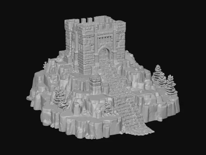 3D model for Fortress of Solitude