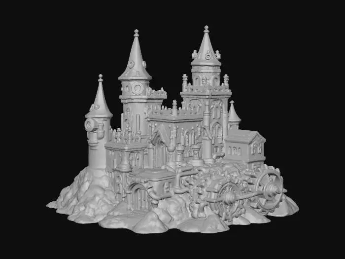 3D model for Castle of Cogs