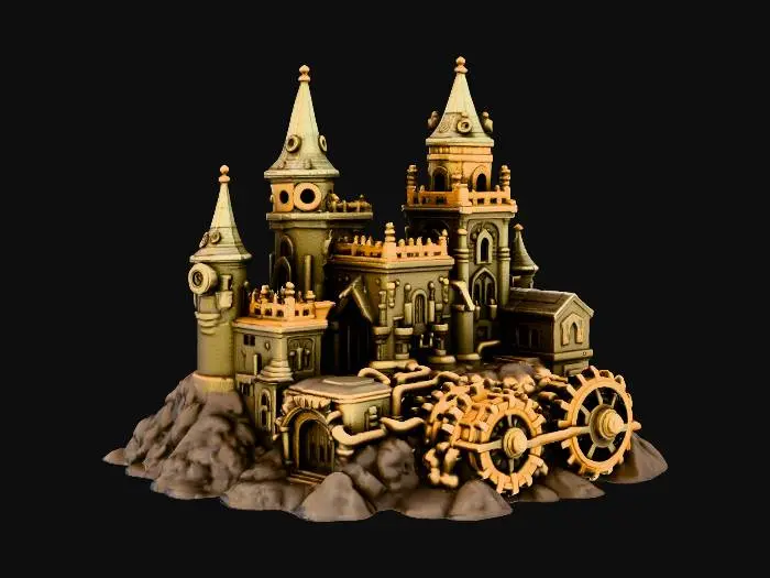 3D model for Castle of Cogs