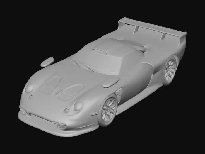 3D model for Silver Speedster, #Thanksgiving#