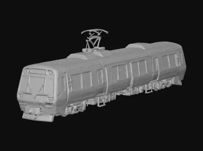 3D model for Commuter Train Journey, #Thanksgiving#