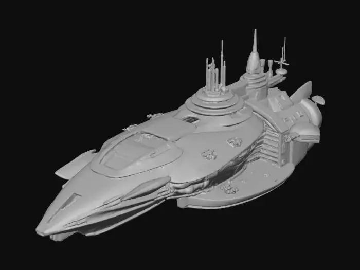 3D model for Crimson Voyager, #Thanksgiving#