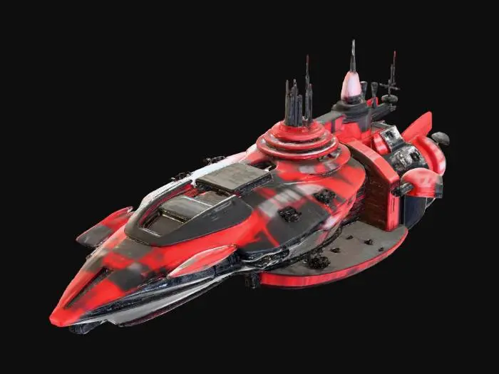 3D model for Crimson Voyager, #Thanksgiving#
