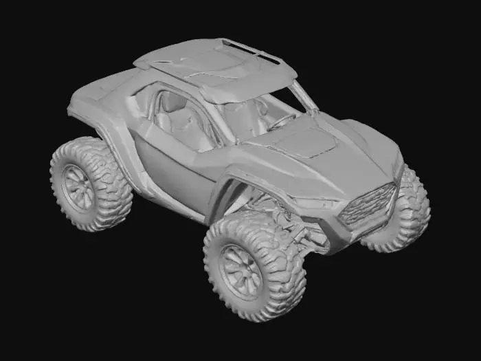 3D model for Desert Camo Buggy, #Thanksgiving#