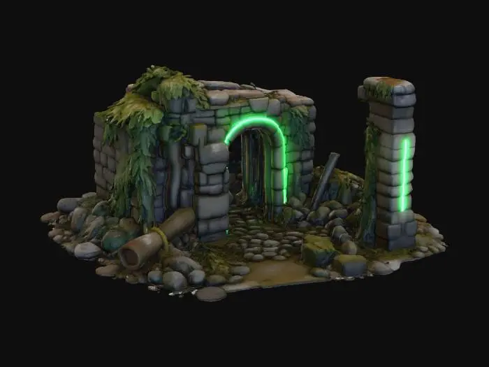 3D model for Ancient Gateway of Luminescence