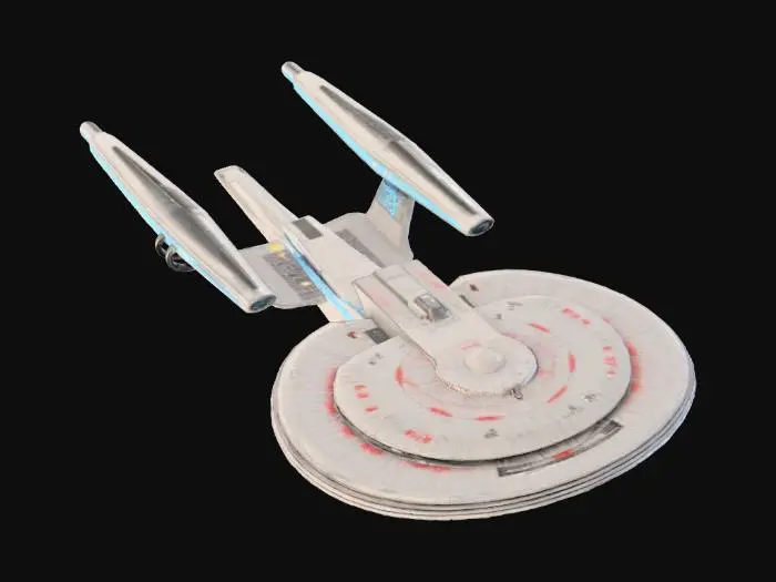 3D model for Starship Odyssey X