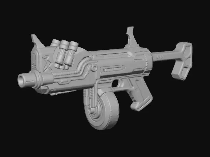 3D model for Neon_X_SMG