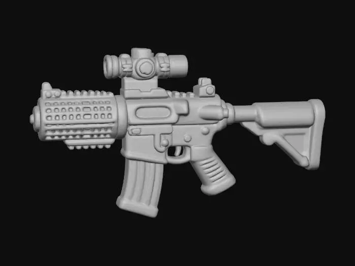 3D model for X-Tactical Blaster