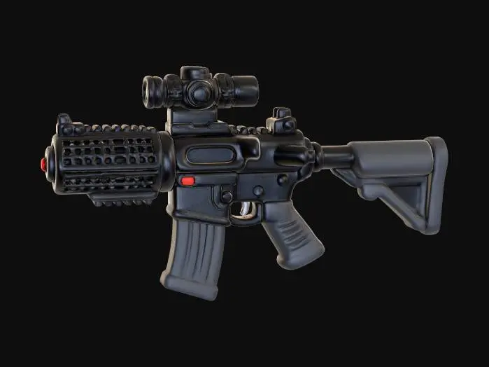 3D model for X-Tactical Blaster