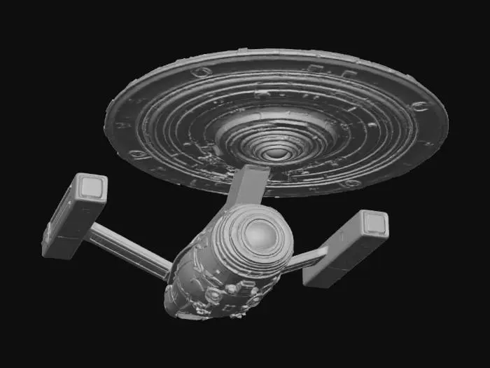 3D model for Emerald Starship