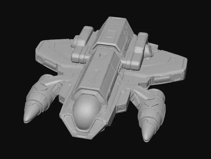 3D model for Galactic Cruiser X Revival