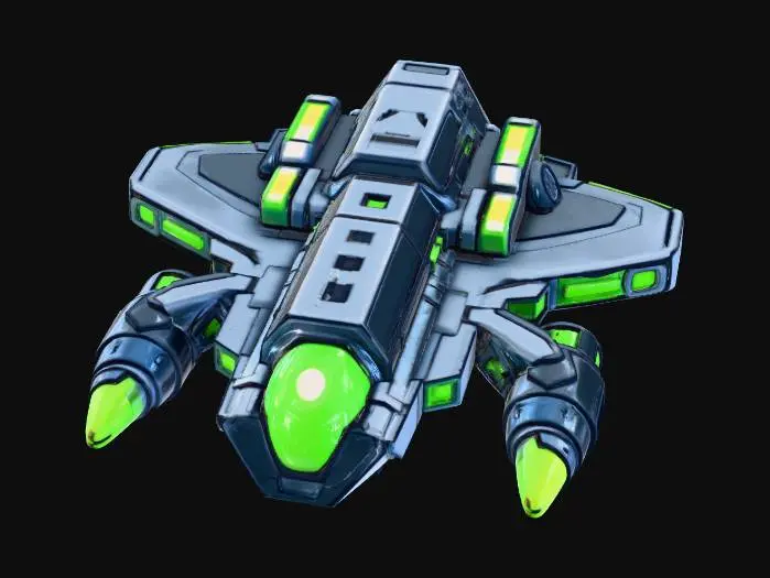 3D model for Galactic Cruiser X Revival